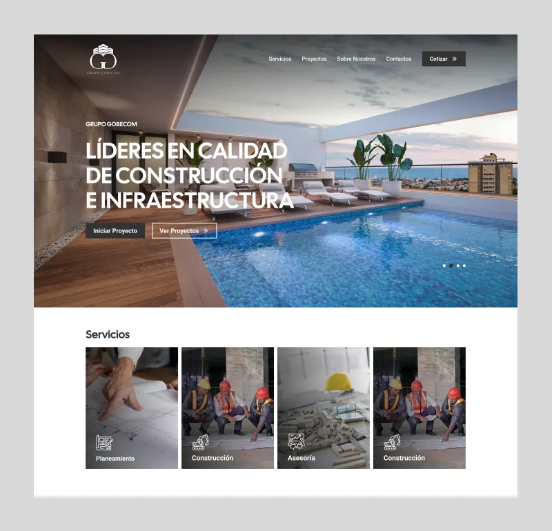 Gobecon Website preview